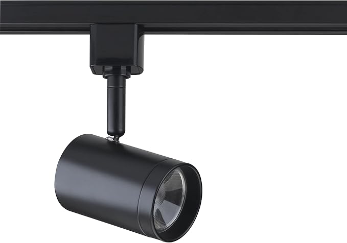Satco Nuvo TH472 One Light Track Head, Black, 3.50x2.19x2.19