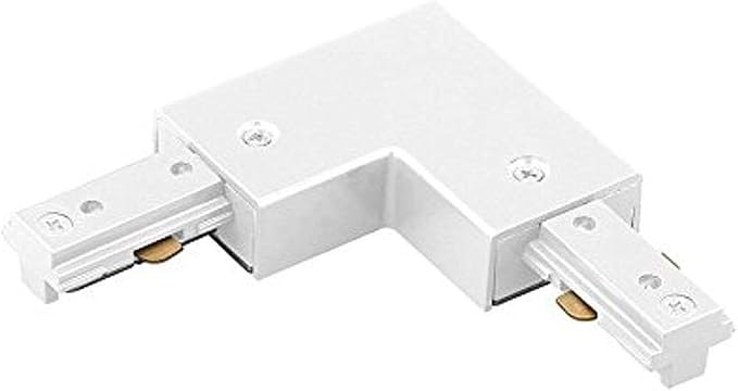 WAC Lighting LL-Left-WT L Track Left L Connector, White