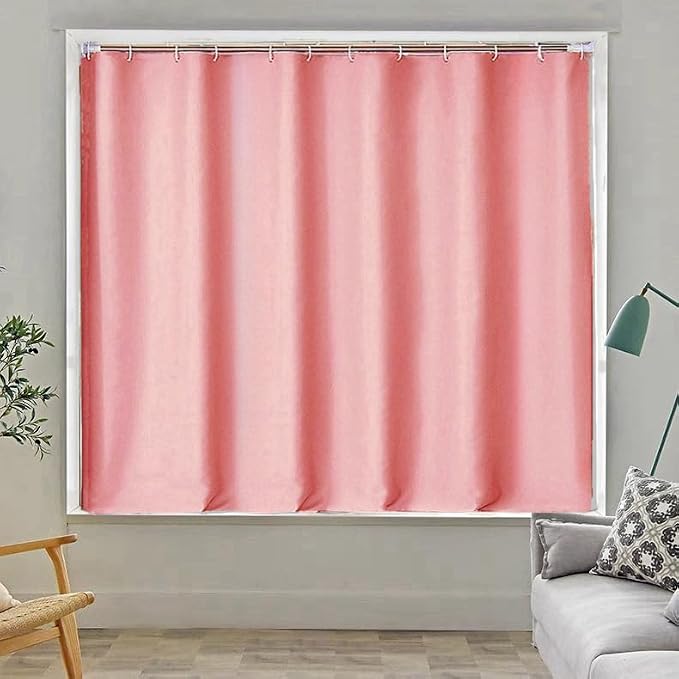 Gxi Pink Blackout Bottom Bunk Bed Curtain Single Bed Shading Decor