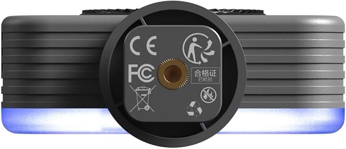 SMALLRIG P108 Neo Mini RGBWW Video Light, Portable Camera Light for Photography, Cold Shoe Light, CRI95+, 2500K-6500K, 1500mAh Battery, Fill Light Accessories for Content Creator, Nebula Gray - 5821