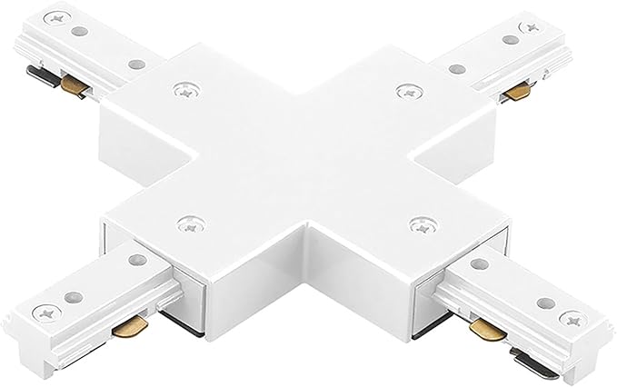 WAC Lighting HX-WT H Track X Connector, White