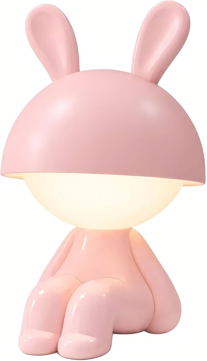Night Lights for Kids,Rechargeable Table Light,Touch Bedside Lamps,Cordless Dimmable Warm White Light,Baby Nursery,Breastfeeding,Sleep Aid,Bunny Cute Decor Gifts for Newborn Toddler Boy Girls