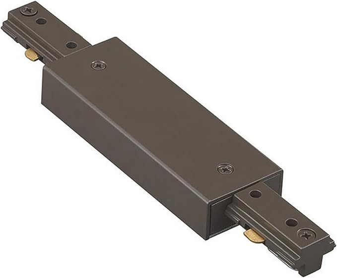 WAC Lighting HI-PWR-DB H Track Power Feedable I Connector, Dark Bronze