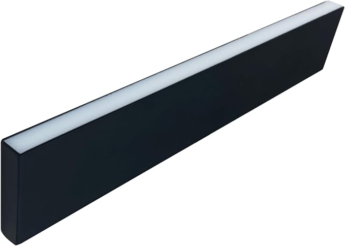 LUMENGY Paver Light Slim 0.5x12 Inch (0.55 x 11.8) 5000K Daylight Glare-Free Steel Lighting for Pavers, Brick, Driveways, Walkways & Pathways, Waterproof, Drive-Over, Hardwired 12V AC/DC