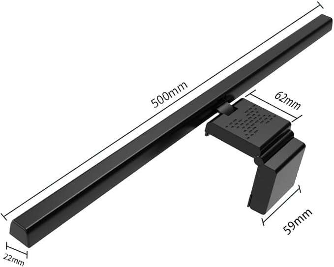 Computer Monitor Lamp, Screen Monitor Light Bar for Eye Caring, Screen Monitor Light Bar with Backlight for Eye Caring, E-Reading LED Task Lamp with Dimming Adjustment, Perfect for Reading and Study