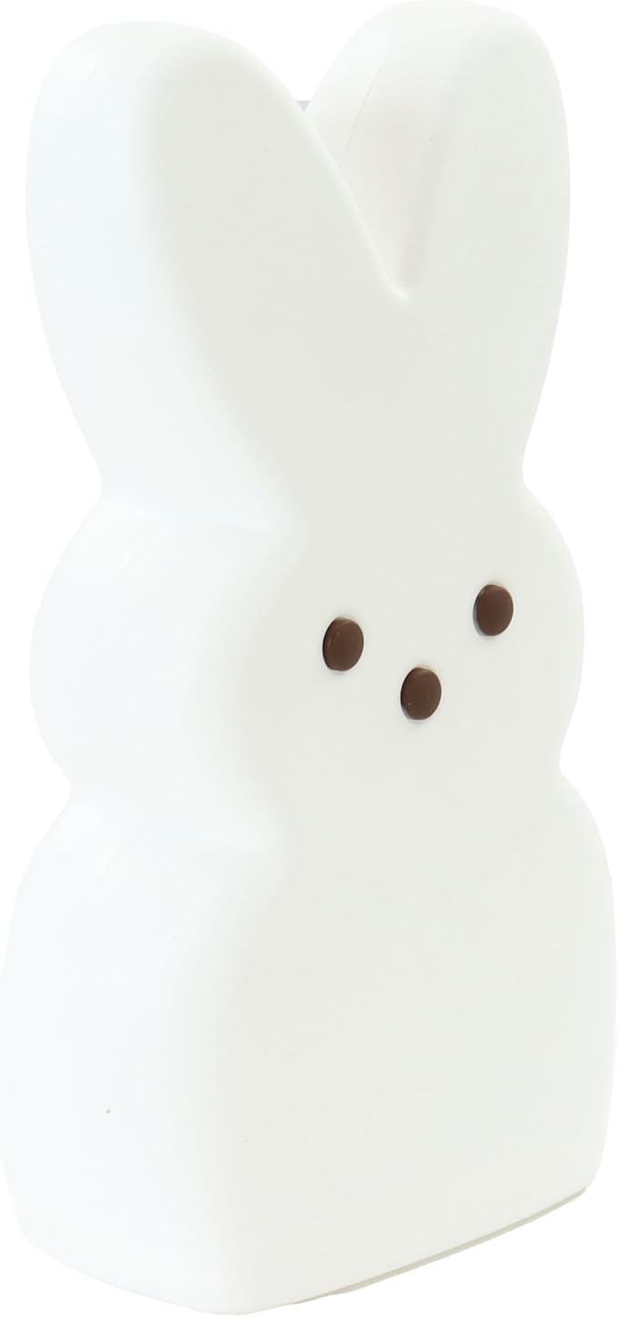 Animal Adventure | Peeps | 8” Collectible Multicolor LED Silicone Bunny Nightlight