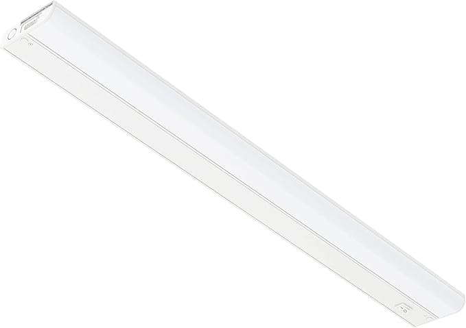 GETINLIGHT Inlight 30-inch Hardwired Only LED Under Cabinet Lighting, Daylight White(5000k), Dimmable, Matte White Finished, ETL Listed, IN-0201-14-WH-50