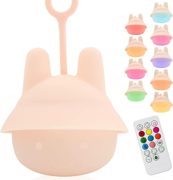 ShaArkMango Baby Night Light for Nursery, Travel Baby Essentials Must Haves | Soft Glow Car Seat Lighting for Night Driving Backseat, Rechargeable Night Lamp, Gentle Eye Caring Light for Infants Toddlers