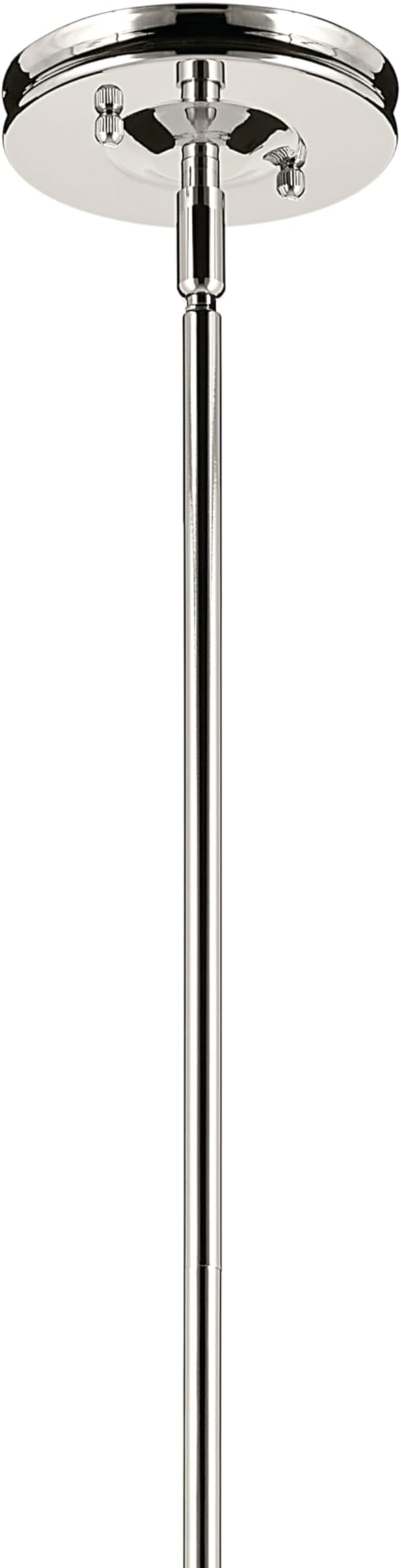 Kichler Larkin 3-Light Linear Pendant Light, Black | Linear pendant light for kitchen islands, dining rooms, and bedrooms (10.5" x 14.5"), 42566BK