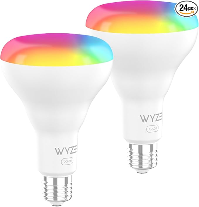WYZE Bulb Color BR30- (Pack of 24)