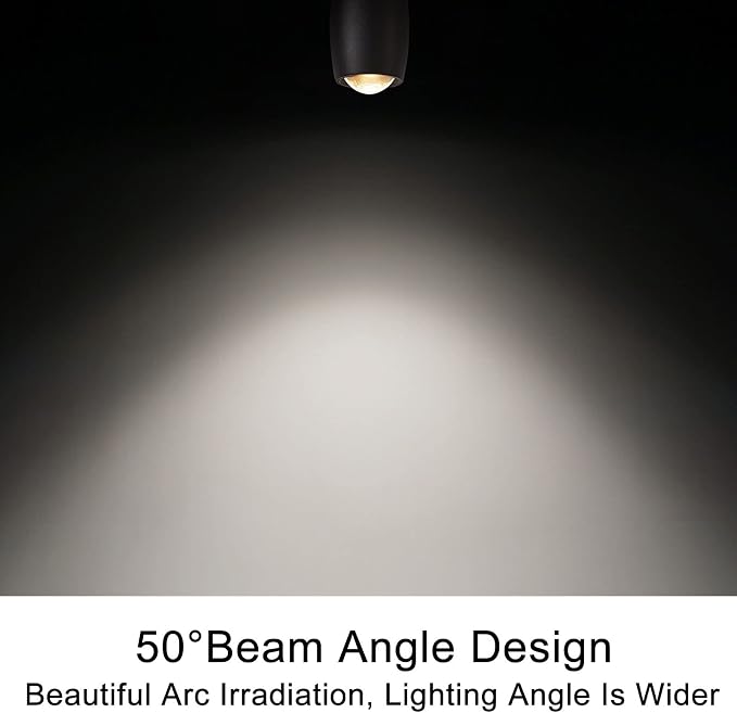 Black Pendant Light for Kitchen Island, LED Dimmable Pendant Light fixtures, Small Modern Industrial Hanging Pendant Light for Over Sink, Bar, Dining Room, Bedside（1-Pack）