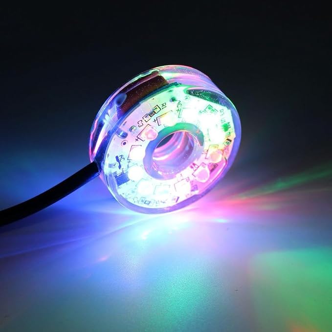 LED Aquarium Light, Colorful Submersible LED Light Waterproof USB Underwater Light for Aquarium Fish Tank