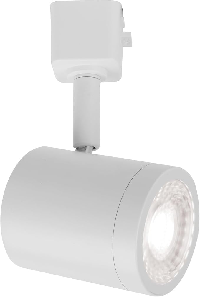 WAC Lighting Charge 8010 LED Adjustable Track Head 5-CCT Selectable 9W 865 Lumens Fully Dimmable in White for J-Style 2 Wire Track