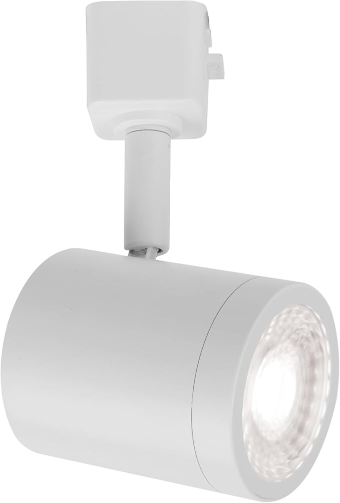 WAC Lighting Charge 8010 LED Adjustable Track Head 5-CCT Selectable 9W 865 Lumens Fully Dimmable in White for H-Style 3 Wire Track (Pack of 2)