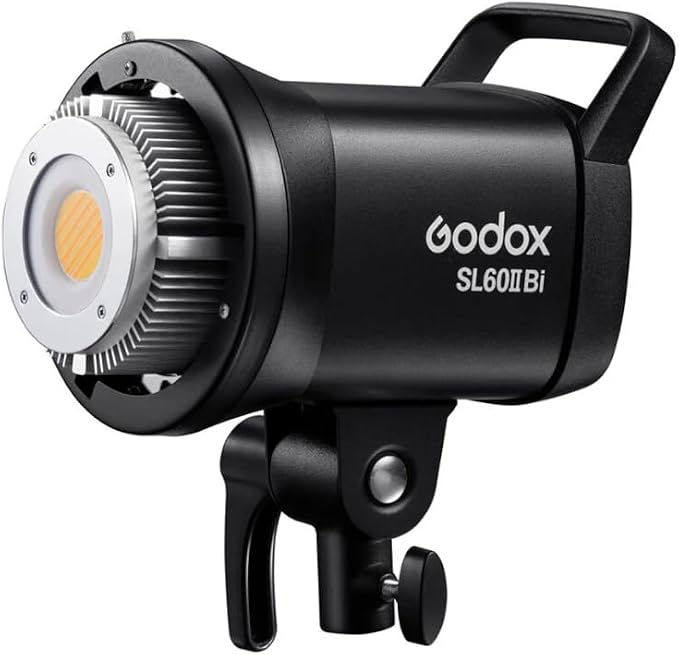 Godox SL60IIBi Bi-Color LED Video Light, 75W 25100Lux@1M CRI 96+ 11 FX Effects APP Control Bowens Mount Photography Continuous Light for Photography&Video
