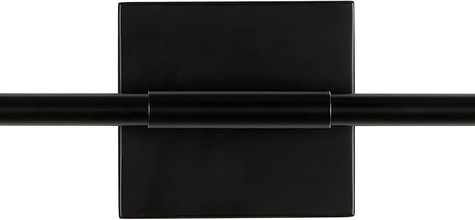 JONATHAN Y Makena 28" 1-Light LED Wall Sconce, Black | Dimmable, Modern, Integrated 12W, Hardwired, Sleek Metal, Ambient, Bathroom Mirror, Bedroom, Hallway, Vanity Mount