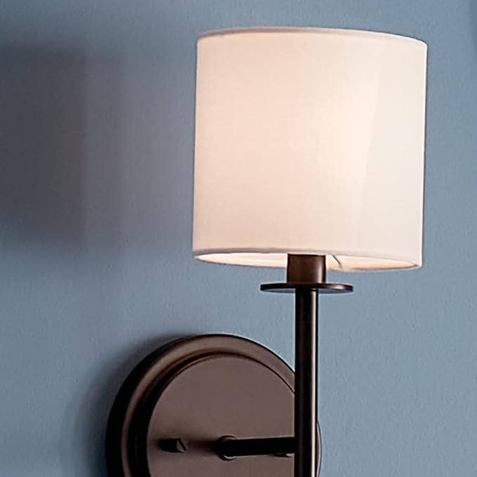 Kichler Wall Sconce 1Lt,Black