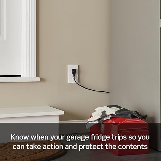 Leviton Outlet with Audible Alarm, 15 Amp, Self Test, Tamper-Resistant with LED Indicator Light, Great for Refrigerators in Garages, GFTA1-T, GFCI, Light Almond