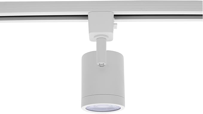 WAC Lighting Charge 8010 LED 27W 3 Light Track Kit with Floating Canopy Feed and 4Ft Track with End Caps 5-CCT Selectable Heads Fully Dimmable in White