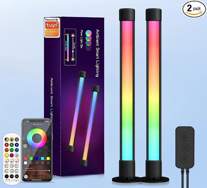 Smart Gaming Light Bar Ambient Lighting, LED Backlights with Scene and Music Sync for Game Monitor, PC, TV, Room Decoration Valentine's Day Gift