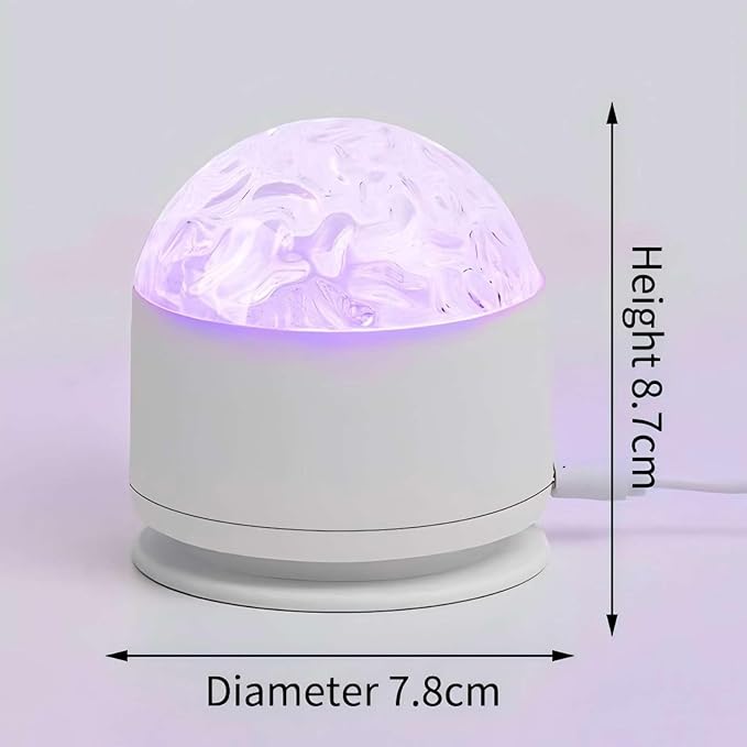 2-in-1 Northern Lights & Waves Projector, Aurora Northern Lights Projector, 16 Light Effects, Bedroom, Party, LED Color Changing Light for Home Decoration