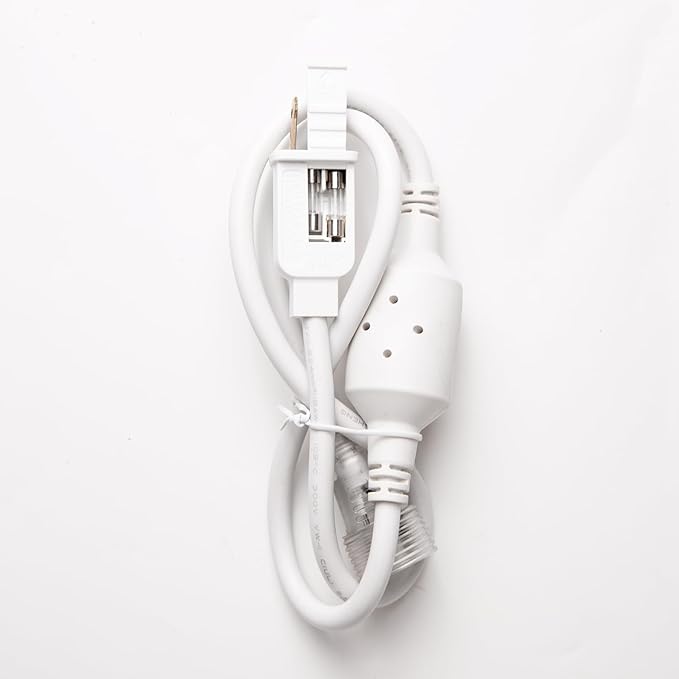 AC Power Cord Diameter 14mm 110V 8A, Transformer, Power Supply, Adapter for LED Rope Strip Light UL Listed