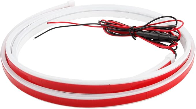 Car LED Hood Light Strip for Cars, SUVs, Trucks, Green, 70 Inch | 12V, Universal, Flexible Waterproof Daytime Running Light, Dynamic Scan Start-up Effect, Super Bright Bonnet Lights
