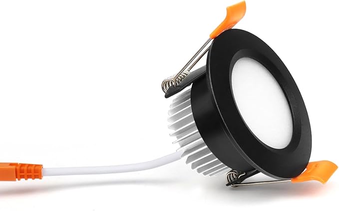 2 Inch LED Recessed Lighting, Dimmable Downlight 3W(35W Halogen Equivalent), CRI80, 2700K Ultra Warm White Ceiling Light with LED Driver(1 Pack)