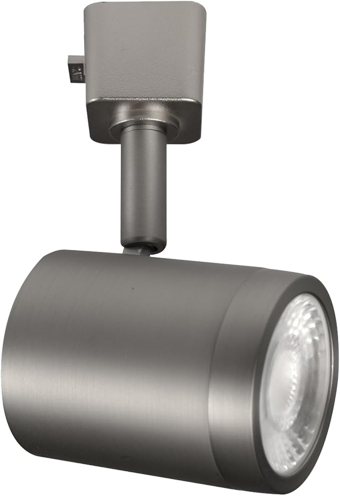 WAC Lighting Charge 8010 LED Adjustable Track Head 5-CCT Selectable 9W 865 Lumens Fully Dimmable in Brushed Nickel for H-Style 3 Wire Track (Pack of 2)