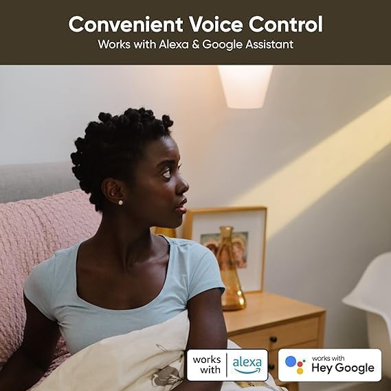 Wyze Lifestyle Bulb Color, 1100LM Wi-Fi A19 Smart Bulb, 16 Million Colors & Tunable White, Works with Alexa and Google Assistant, 75W Equivalent, Dimmable, Timer, CRI>90, E26, No Hub Required, 4-Pack