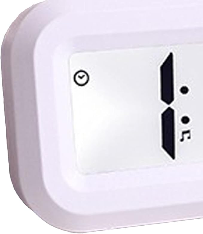 Ymiko Cartoon Desktop Electronic LED Clock Cute Alarm Temperature Display Night Light Kid Bedroom Decor Compatible with