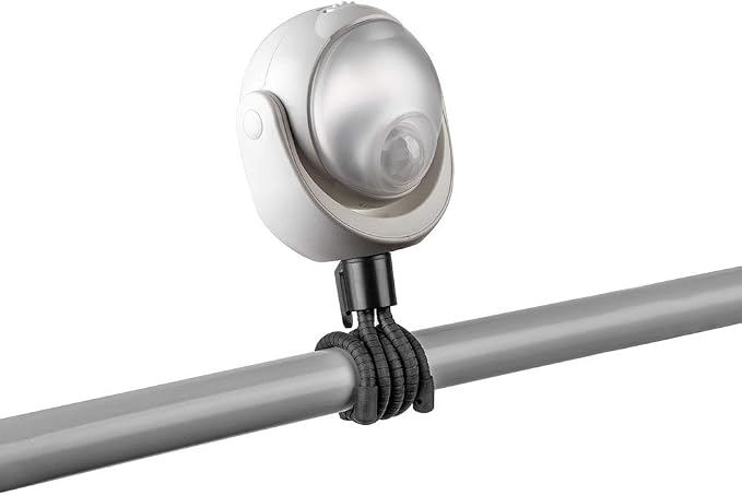 Lumenology Portable LED Motion Sensor Light Provides 148 Lumens with a 13 ft Detectable Range and Flexible Tripod Base with Magnetic Option – Indoor/Outdoor (White)