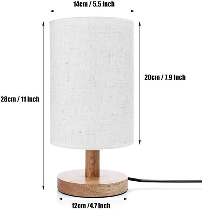 Frameless Wood Base Cartoon Scooby Table Lights Table Lamp with Light Bulb Bedside Night Light Great Decor or Gift Ideas
