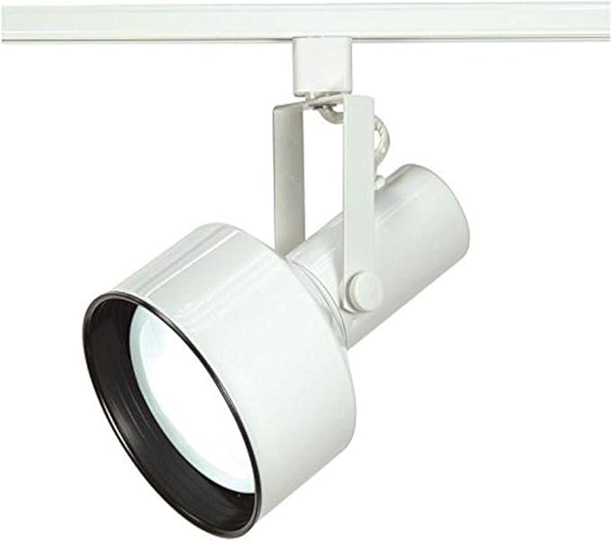 Nuvo Lighting TH281 Transitional One Light Track Head from Track Heads White Collection in White Finish, 11.00 inches