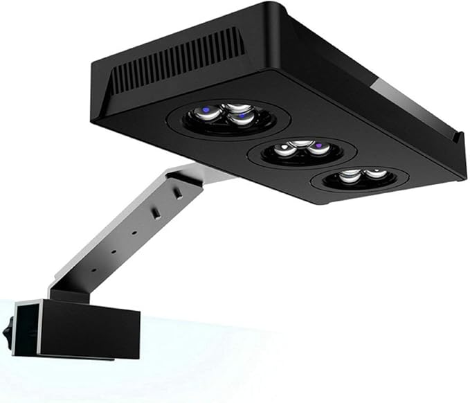 Aquarium Light –3rd Generation A029 Aquarium LED Light 30 Watts Saltwater Light with Touch Control, 5W LED Chips for Coral Reef Nano Fish Tank Marine Tanks with Timer & Screen