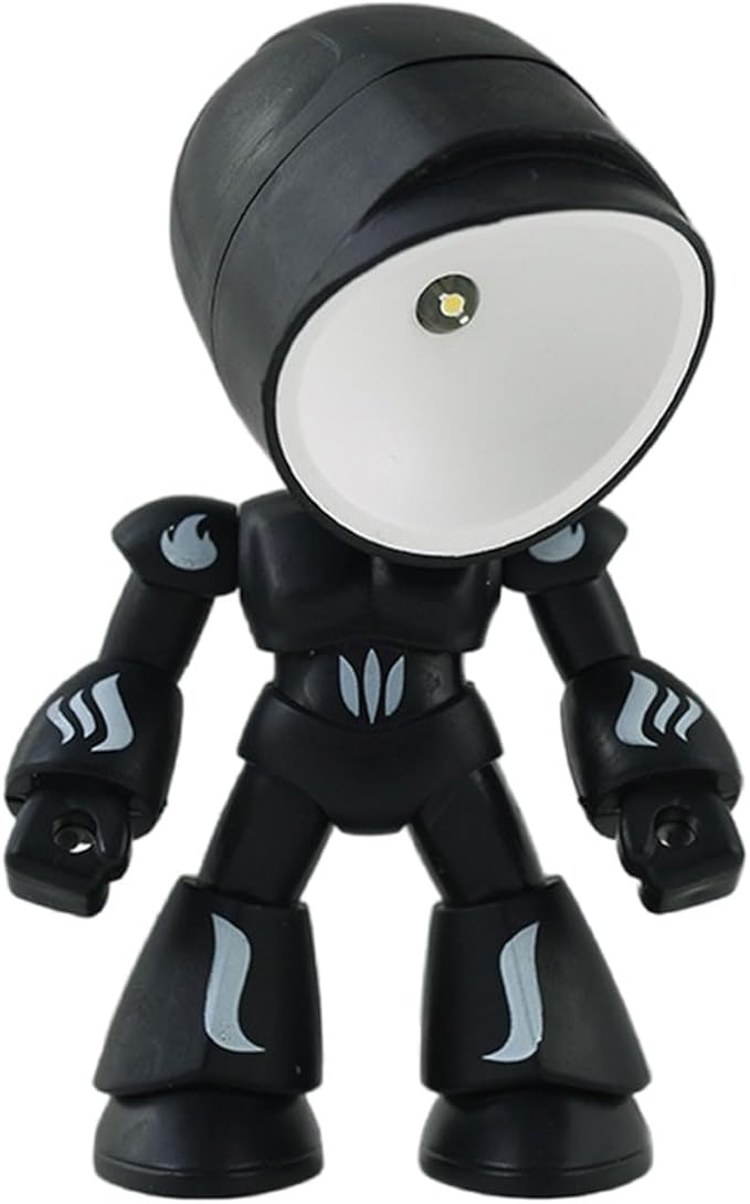LED Mini Night Light,Adjustable Cute Cartoon Robot Companion Table Light,Bedside Reading Book Lamp for Bedroom,Office,Thanksgiving Gifts