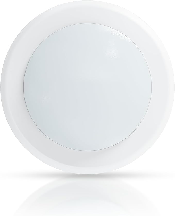 ECOELER 6in Dimmable LED Disk Light, Flush Mount Recessed Retrofit Ceiling Lights, 16.5W, 1000lm, 3000K Warm White, Installs into JBox or Recessed Can, ETL Listed