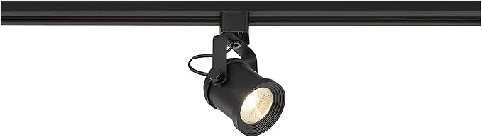 Nuvo Lighting TH488 3.75 Inch 12W 1 LED Track Head, Black Finish
