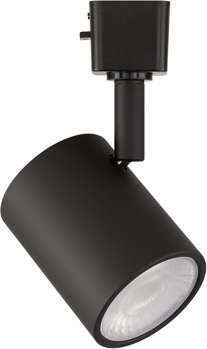 WAC Lighting Charge 8010 LED Adjustable Track Head 5-CCT Selectable 9W 865 Lumens Fully Dimmable in Black for H-Style 3 Wire Track (Pack of 12)