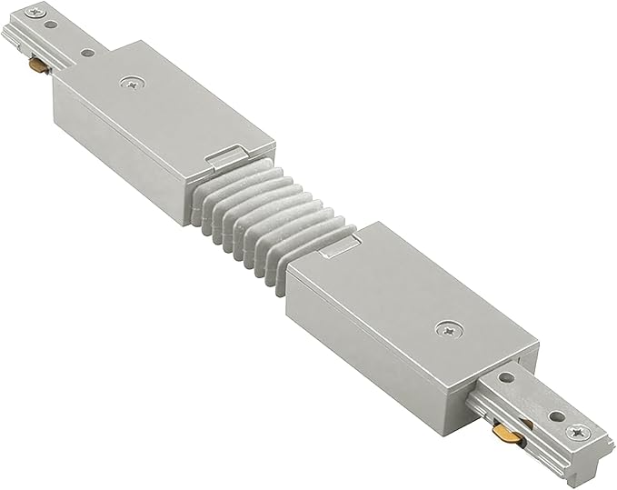 WAC Lighting HFLX-BN H Track Flexible Track Connector, Brushed Nickel