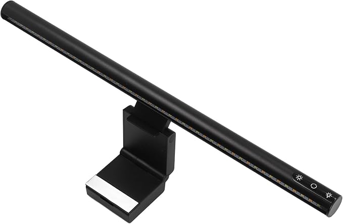 Monitor Light Bar Eye Caring USB Powered Computer Screen Light with 5 Color Temperatures & 3 Dimming Levels, Adjustable Clip for Flat and Curved Monitors up to 2 Inches (300SA)