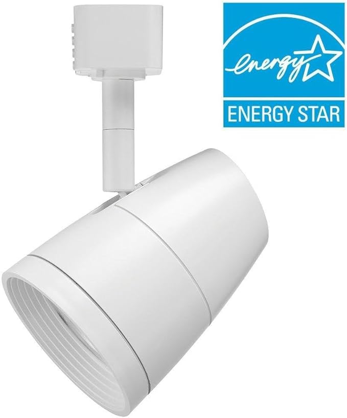 Juno Lighting R600L G2 2700K 80CRI PDIM FL WH Dimmable 9.5W LED Trac Head, 50W Equivalent, White, Regular Flood Gen 2