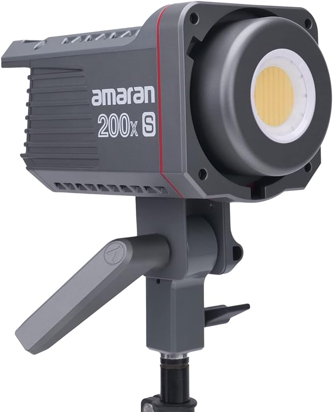 amaran 200x S 200W Bi-Color LED Video Light App Control Studio Light | DC/AC Power Supply Bowens Mount Silent Fan Photography Lighting CRI: 95+, TLCI: 98+ 9 Built-in Lighting FX