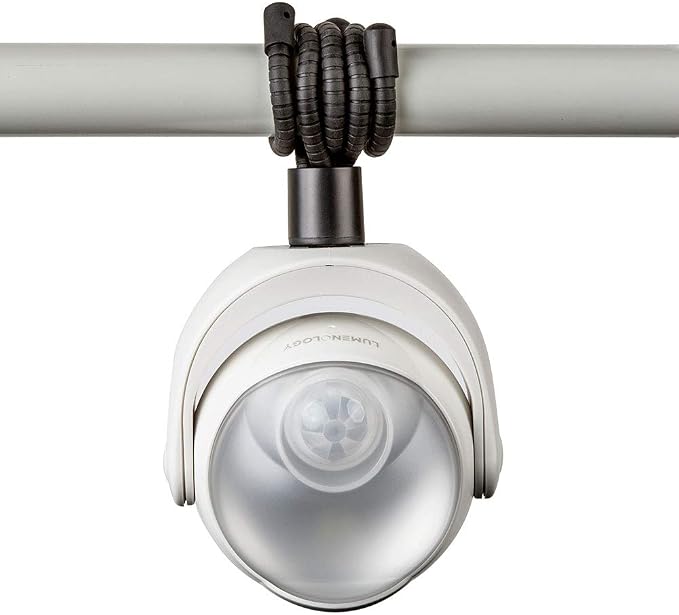 Lumenology Portable LED Motion Sensor Light Provides 148 Lumens with a 13 ft Detectable Range and Flexible Tripod Base with Magnetic Option – Indoor/Outdoor (White)
