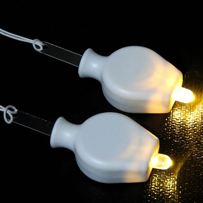 Mini LED Lantern Lights – 24 Pack Battery Operated String Lights for Paper Lanterns, Balloons, Star Decor, and Event Lighting – Warm White Glow