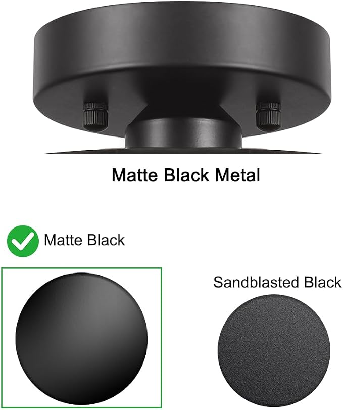 Lxybcce Black Crystal Ceiling Light Fixture - Modern Semi Flush Mount Ceiling Chandelier Lighting for Hallway, Kitchen & Foyer | Dazzling Prism Chandelier with Easy Installation,1 Light, 9 in