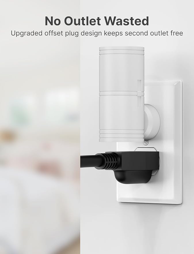 Night Light Plug into Wall, 2 Pack Dimmable LED Nightlight with Dusk to Dawn Sensor, Soft White Glow, for Hallway, Bathroom, Bedroom, White