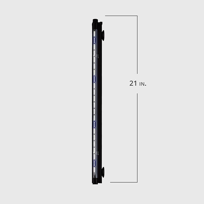 MarineLand Hidden LED Strip Light for Aquariums, White and Blue LEDs