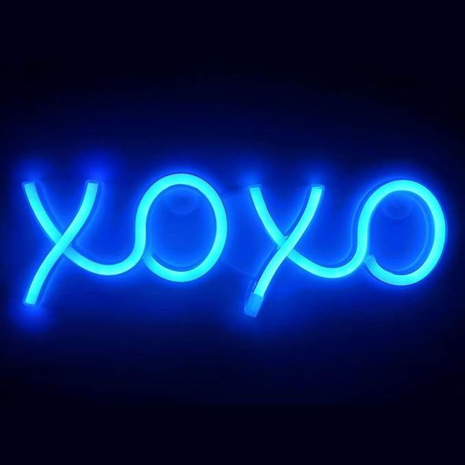 Ulalaza Neon Light Sign LED XOXO Night Lights USB Operated Decorative Marquee Sign Bar Pub Store Club Garage Home Party Decor