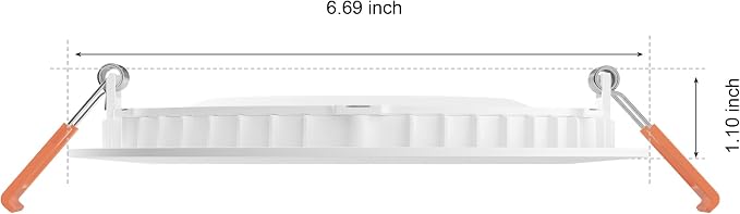 Philips Hue Smart Slim 6 Inch LED Downlight, 6-Pack | White and Color Ambiance, 1200 Lumens, Dimmable, Millions of Colors, Works with Alexa Google Assistant & Apple HomeKit